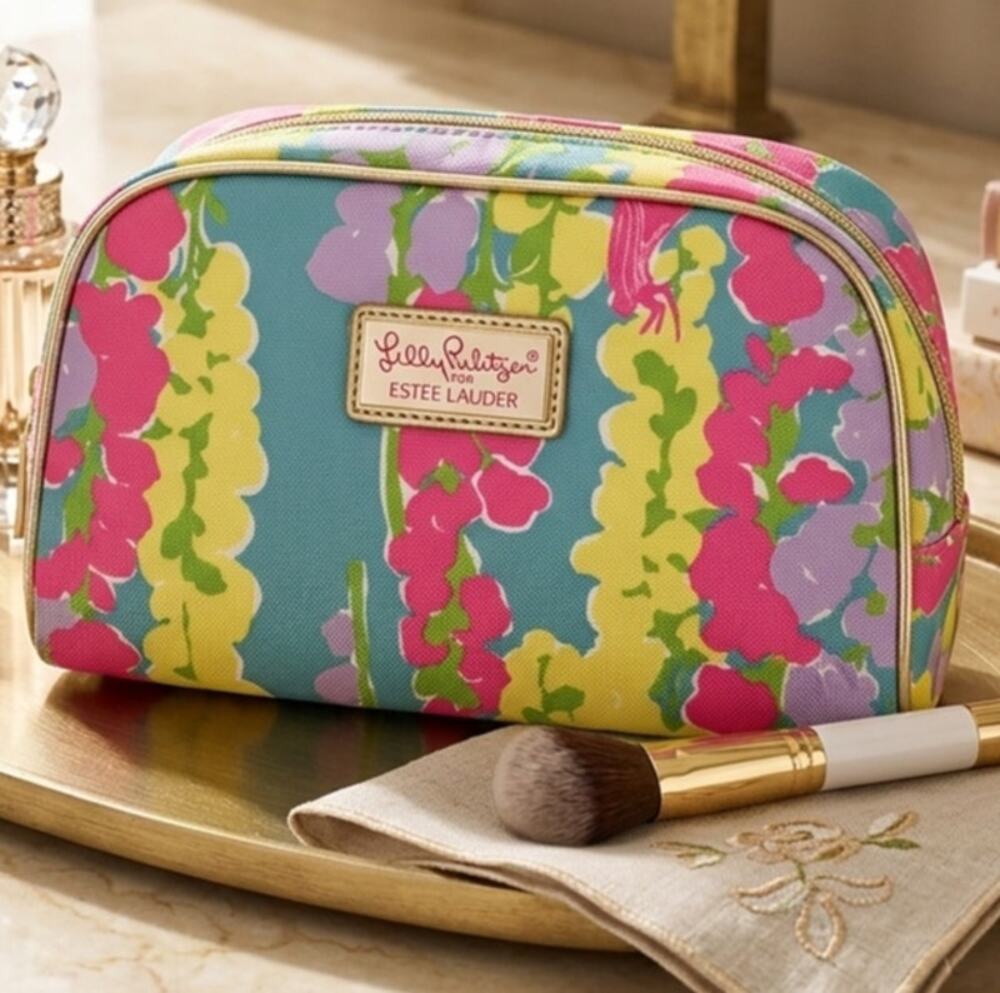Lilly Pulitzer Cosmetic Toiletry Bag by Estee Lauder